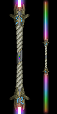 Atty’s saber with a Dantari crystal