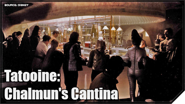 Tatooine Chalmun's Spaceport Cantina