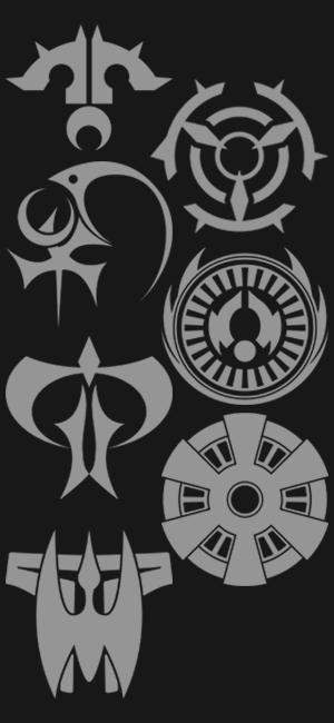 Symbols of the seven clans